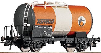 2-axle Tank car &quot;Turmöl Mineralölprodukte&quot;<br /><a href='images/pictures/Roco/47772.jpg' target='_blank'>Full size image</a>